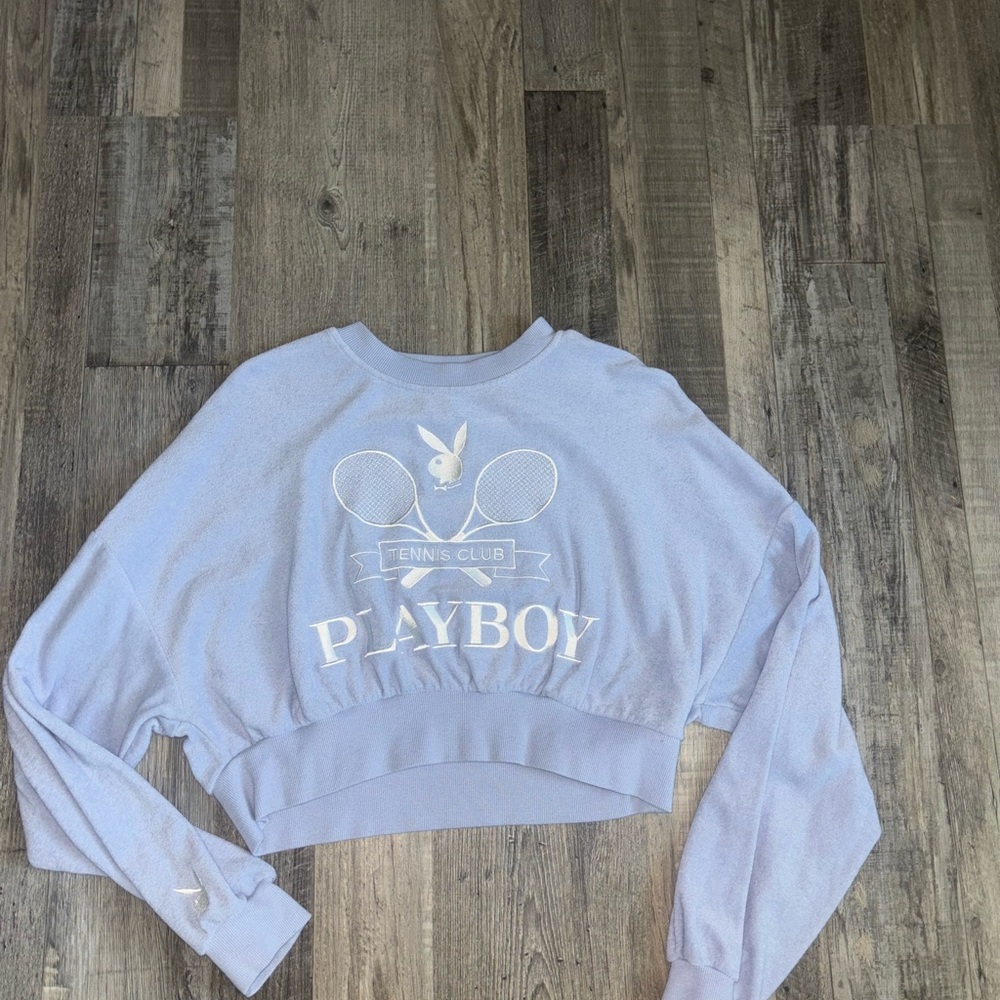 PLAYBOY Crop Long Sleeve